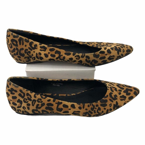 ASOS Leopard Print Lottie Ballet Flat - Picture 2 of 7